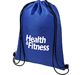 Lakeside 12 Can Drawstring Cooler Bags custom printed with your logo making them ideal for schools, universities and outdoor promotions