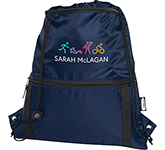 Lakeside 12 Can Drawstring Cooler Bags custom printed with your logo making them ideal for schools, universities and outdoor promotions