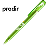 Transparent Prodir DS1 Pens custom printed with your logo